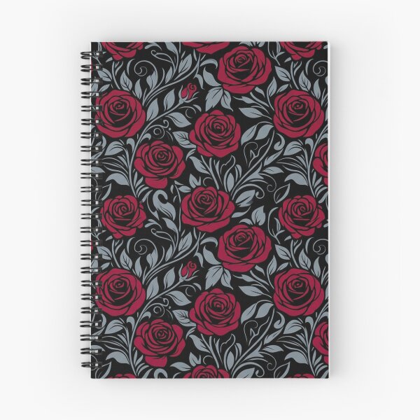 Item preview, Gothic Red Rose Seamless Floral Pattern designed and sold by Owcomm.
