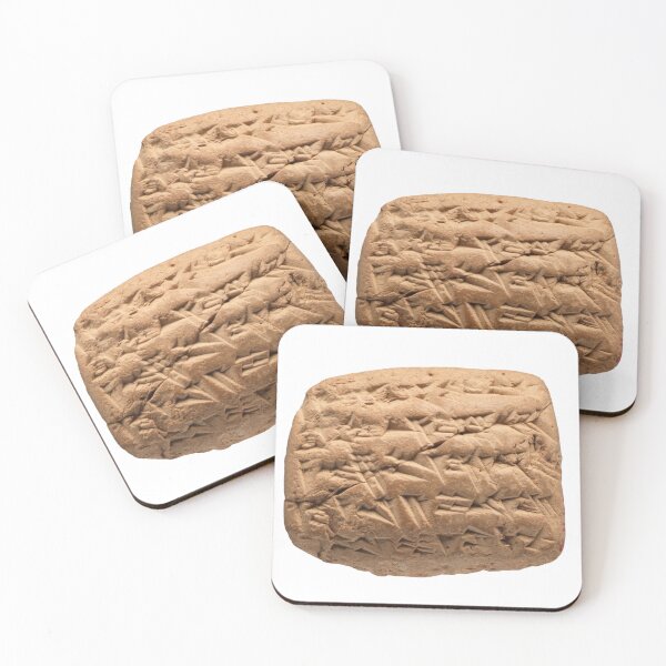 Item preview, Cuneiform Tablet - Achaemenid Rent Payment 500 BCE designed and sold by cheeseburgercat.