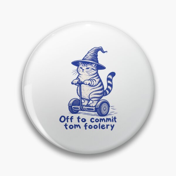 Item preview, Off to Commit Tomfoolery Wizard Cat designed and sold by emilydabblese.