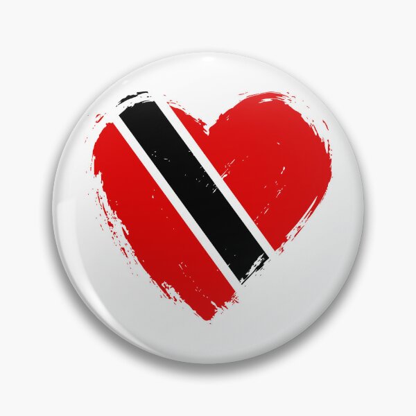 Item preview, Distressed Trinidad and Tobago Flag Heart TT designed and sold by shitpostee.