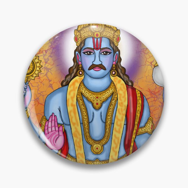 Item preview, Dhanvantari Digital Drawing | Hindu God of Ayurveda and Healing designed and sold by Harshit_Digital_Arts.