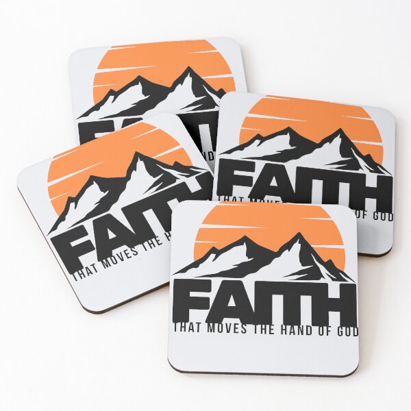 Item preview, Faith That Moves the Hand of God - Jesus Church Christ Mental Health Matters   - Gifts For Dad - White designed and sold by Doiemacreations.