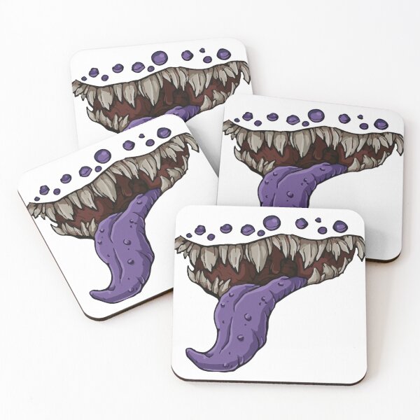 Item preview, Dungeons and Dragons Mimic Mouth Print designed and sold by RoseKos.