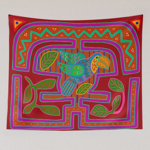 Item preview, Kuna Indian Pajaro designed and sold by ESPRIT MYSTIQUE.