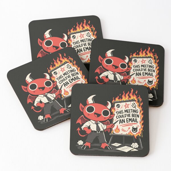 Item preview, This Meeting Could've Been an Email Funny Office Devil designed and sold by CamaleonDesigns.
