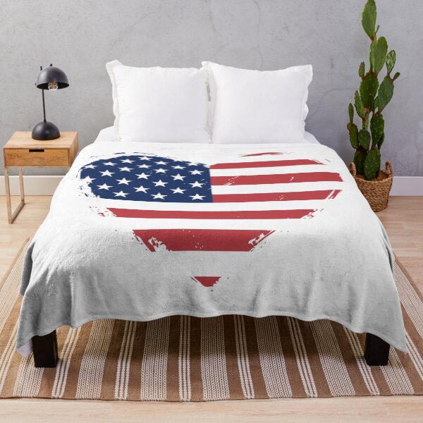 Item preview, Distressed Stars And Stripes Flag Heart US designed and sold by shitpostee.