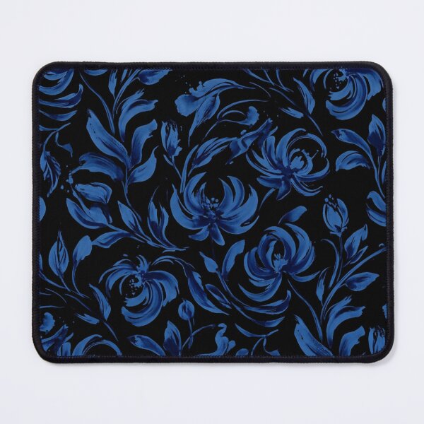 Item preview, Midnight Blue Floral Seamless Bloom Pattern designed and sold by Owcomm.