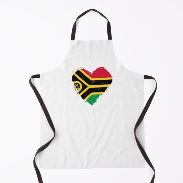 Item preview, Distressed Vanuatu Flag Heart VU designed and sold by shitpostee.