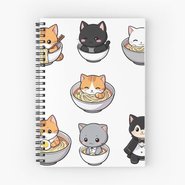 Item preview, Kawaii Ramen Cats - Pack designed and sold by V3S0.