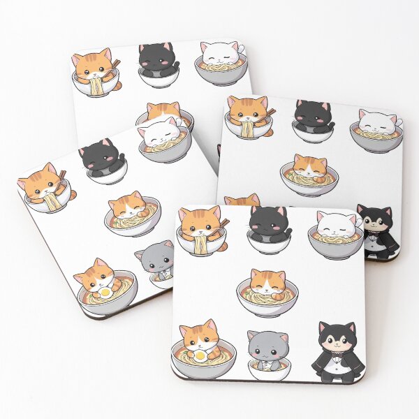 Item preview, Kawaii Ramen Cats - Pack designed and sold by V3S0.