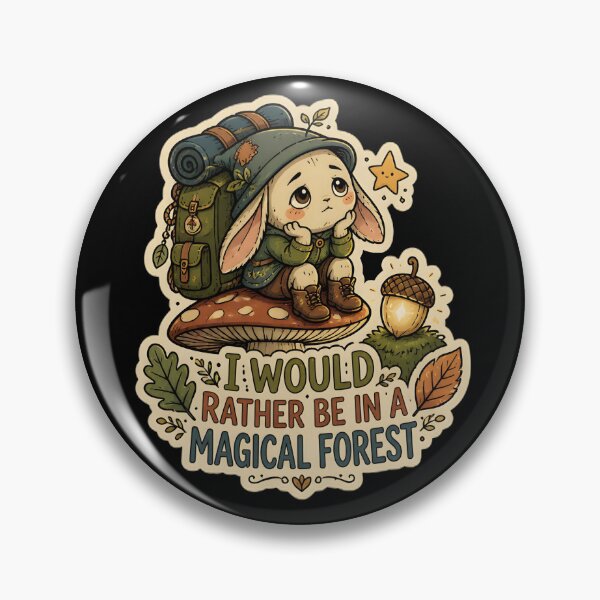 Item preview, Rather Be in a Magical Forest designed and sold by FringeInk.