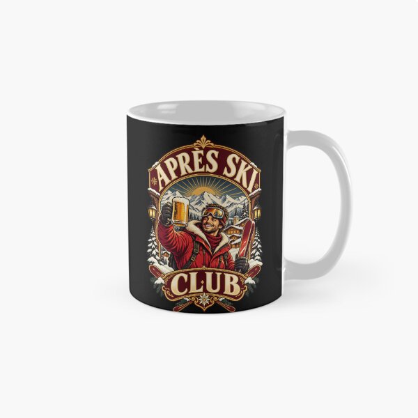 Item preview, Après Ski Beer at the Alpine Tavern designed and sold by Art For You Studio.
