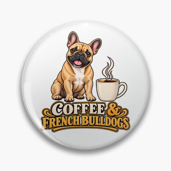 Item preview, Coffee And French Bulldogs Cute Dog Caffeine Lover designed and sold by Photo-Sphere101.