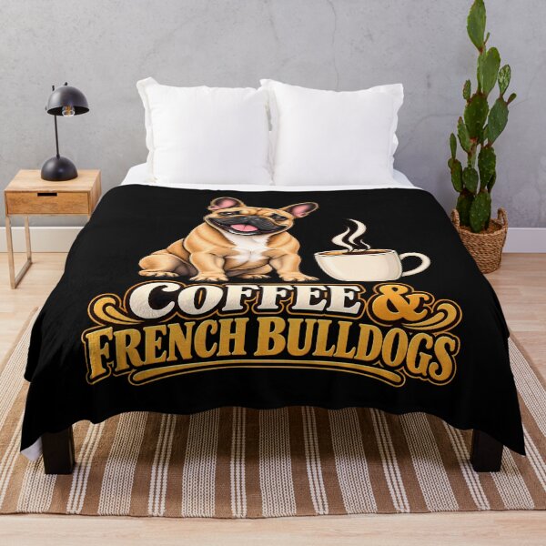 Item preview, Coffee And French Bulldogs Cute Dog Caffeine Lover designed and sold by Photo-Sphere101.