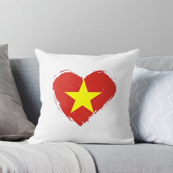 Item preview, Distressed Vietnam Flag Heart VN designed and sold by shitpostee.