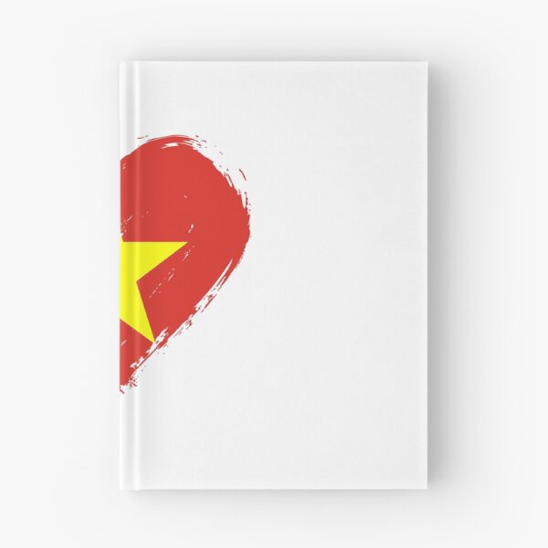 Item preview, Distressed Vietnam Flag Heart VN designed and sold by shitpostee.