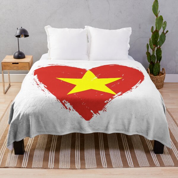 Item preview, Distressed Vietnam Flag Heart VN designed and sold by shitpostee.