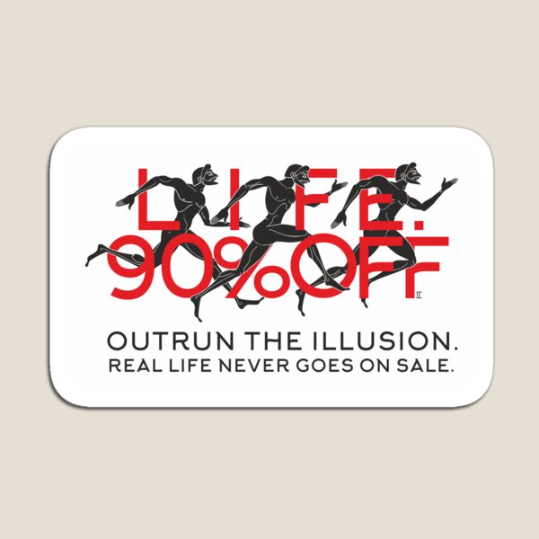 Item preview, Life. 90% Off ( light background ) designed and sold by sarabeevart.