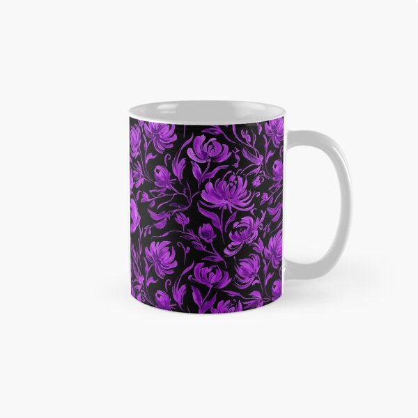 Item preview, Elegant Purple Floral Watercolor Seamless Pattern designed and sold by Owcomm.