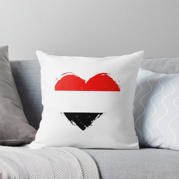 Item preview, Distressed Yemen Flag Heart YE designed and sold by shitpostee.