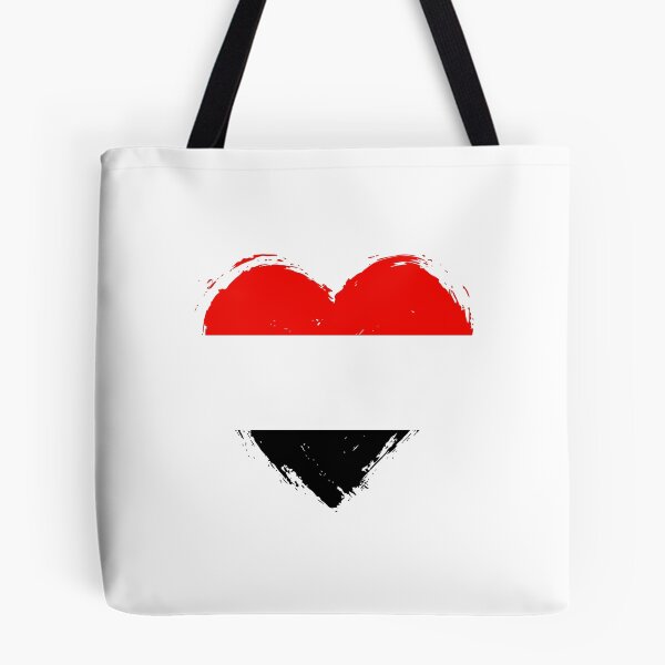 Item preview, Distressed Yemen Flag Heart YE designed and sold by shitpostee.
