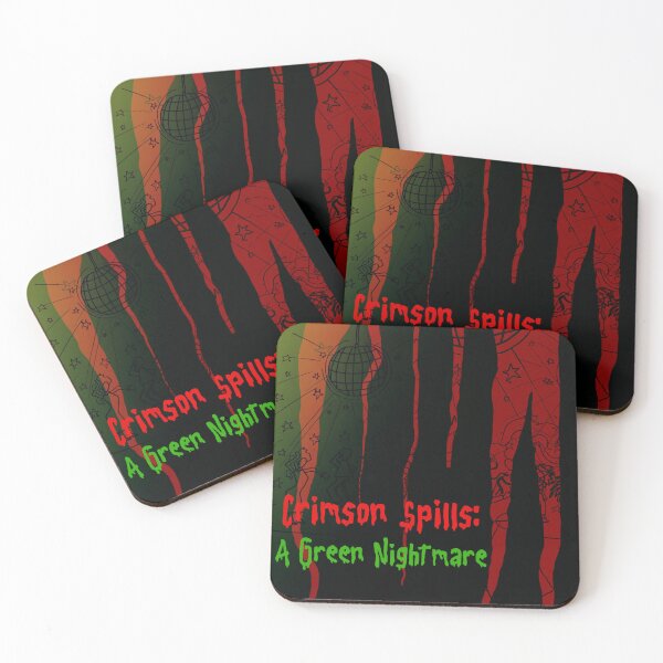 Item preview, Crimson Spills: A Green Nightmare designed and sold by Sibyl-Arts.