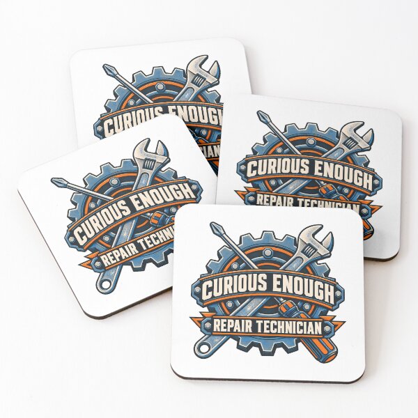 Item preview, Curious Enough Repair Technician Mechanic Gear Wrench designed and sold by Photo-Sphere101.