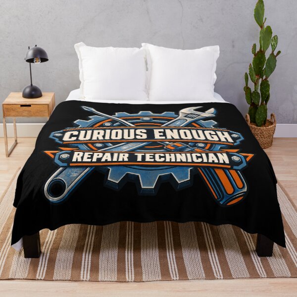 Item preview, Curious Enough Repair Technician Mechanic Gear Wrench designed and sold by Photo-Sphere101.