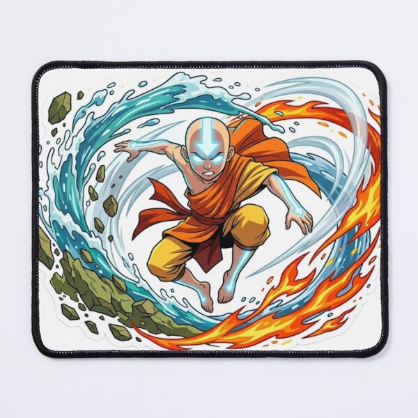 Item preview, Aang Avatar State - The Cycle of Elements designed and sold by conamor-bymel.