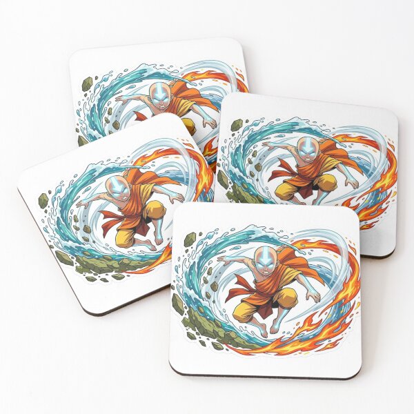 Item preview, Aang Avatar State - The Cycle of Elements designed and sold by conamor-bymel.