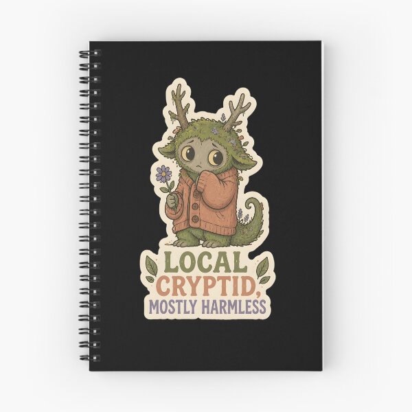 Item preview, Local Cryptid, Mostly Harmless designed and sold by FringeInk.