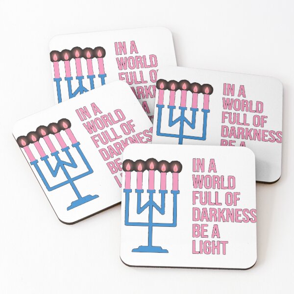 Item preview, In A World Full Of Darkness Be A Light Hanukkah Essential T-Shirt designed and sold by Fr0y000.