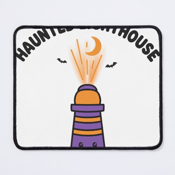 Item preview, Haunted Lighthouse Cute Ghost Beacon Halloween Tee designed and sold by A Light Worker.