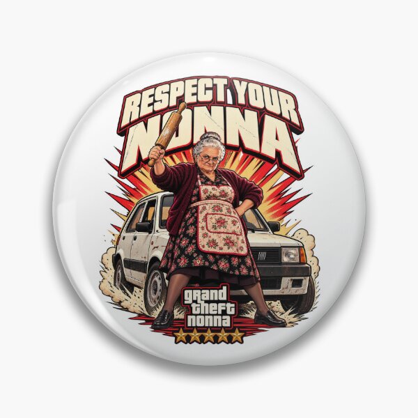 Item preview, Respect Your Nonna – Grand Theft Nonna | Italian Grandma Gaming Parody designed and sold by artofbelletz.