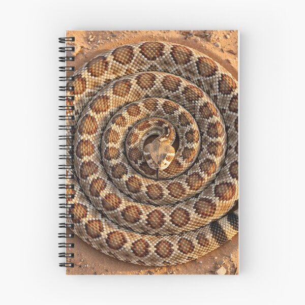 Item preview, Rattlesnake Coiled in a Spiral Western Diamondback From Above designed and sold by Stevercortinas.