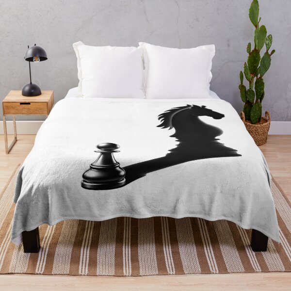 Item preview, The Wrong Shadow Surreal Chess Art designed and sold by Pocket Mood Studio.