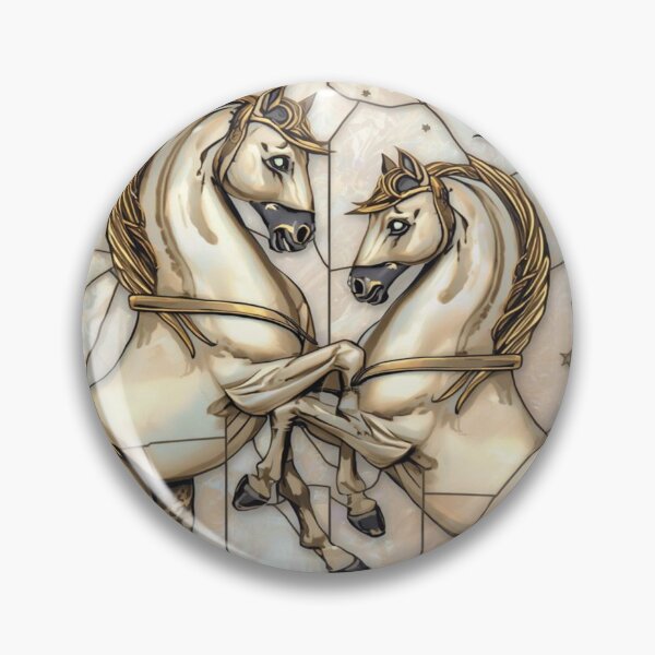 Item preview, Gothic Horse Coquette Stained Glass Halloween Style designed and sold by BriSher.