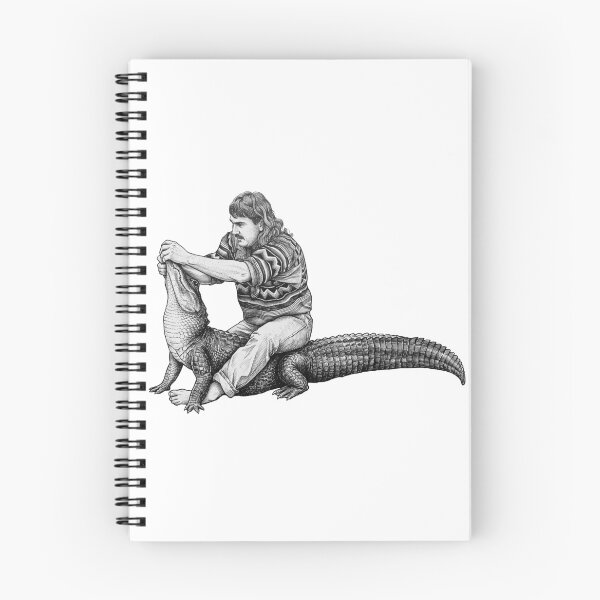 Item preview, Man Wrestling with Alligator designed and sold by Naux | Design & Illustration.