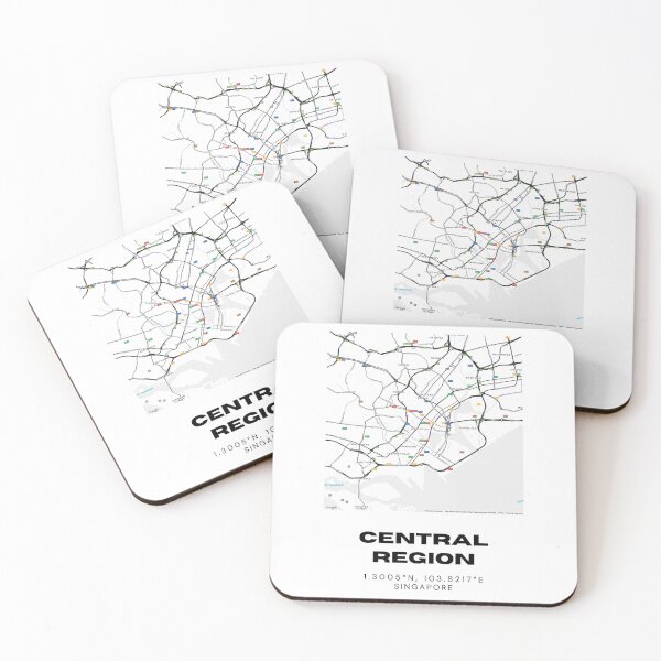 Item preview, Central Singapore Street Map – Downtown and City Districts designed and sold by RM-Journey.