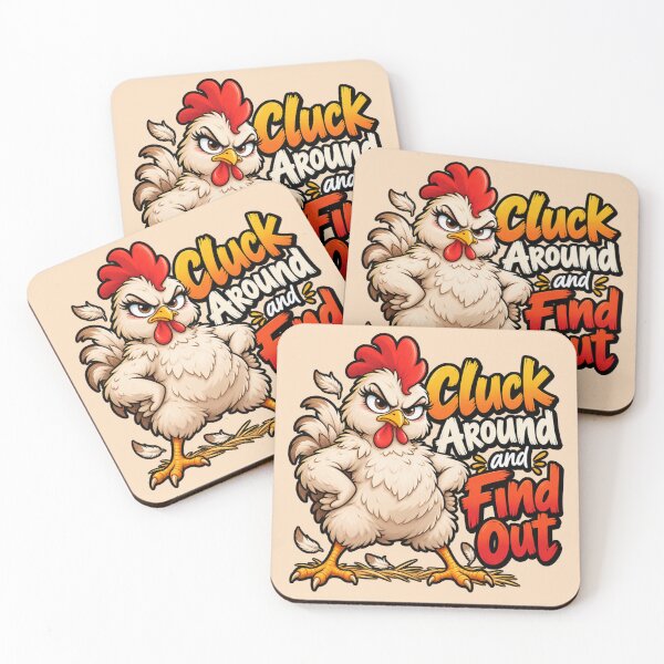 Item preview, Cluck Around and Find Out – Sassy Chicken Humor designed and sold by Searching ideas.