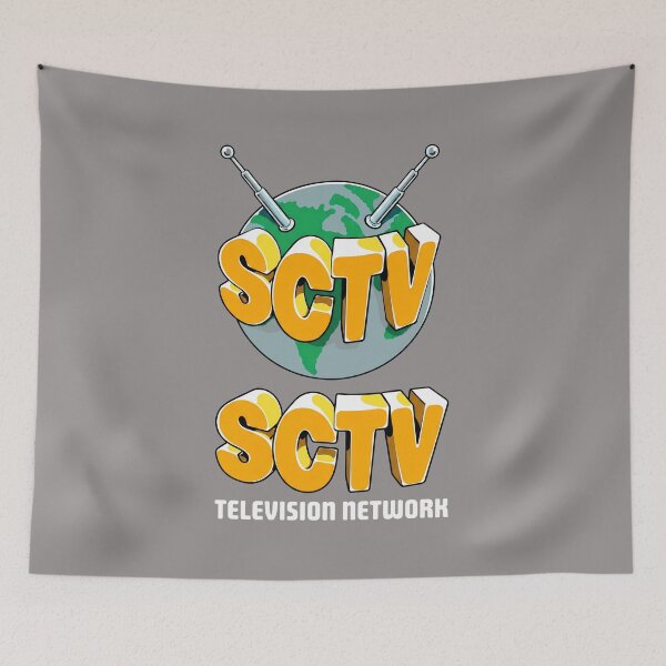 Item preview, SCTV Television Network Retro Globe Logo-54 designed and sold by DanLSchroeter.
