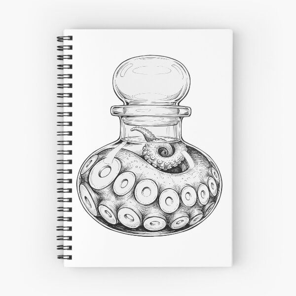 Item preview, Octopus Arm in Jar designed and sold by Naux | Design & Illustration.