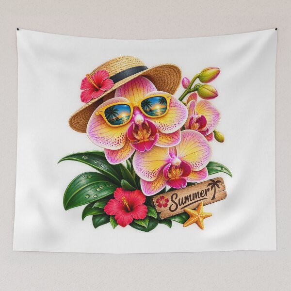 Item preview, Summer Vibes 3D – Tropical Sunshine, Beach Days & Good Times designed and sold by grantjanet9.