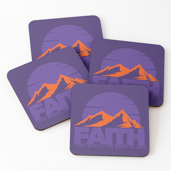 Item preview, Faith That Moves the Hand of God  - Crucifixion Salvation Son Of God Motivational Quotes   - Gifts For Grandma - Purple designed and sold by Doiemacreations.