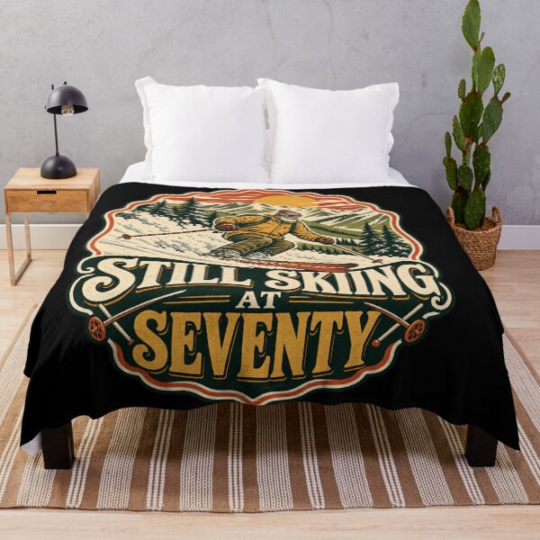 Item preview, Still Skiing at Seventy designed and sold by Art For You Studio.