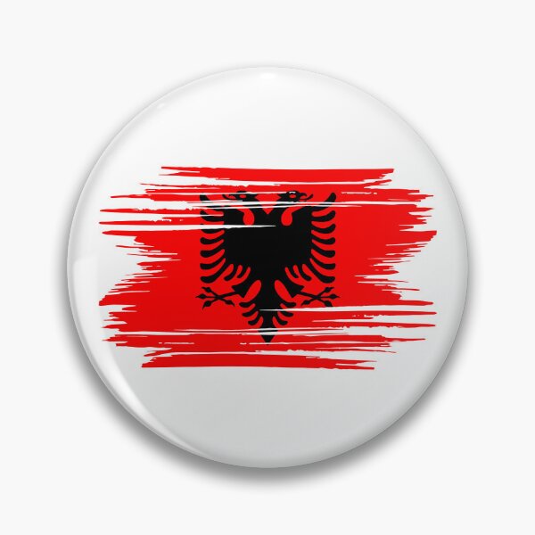 Item preview, Distressed Albania Flag AL designed and sold by shitpostee.