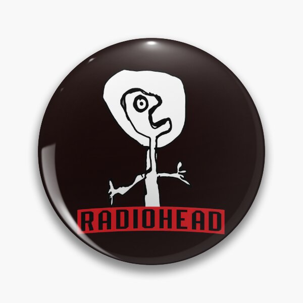 Item preview, Radiohead Abstract Figure Red Band Name designed and sold by AXA-Walahada.