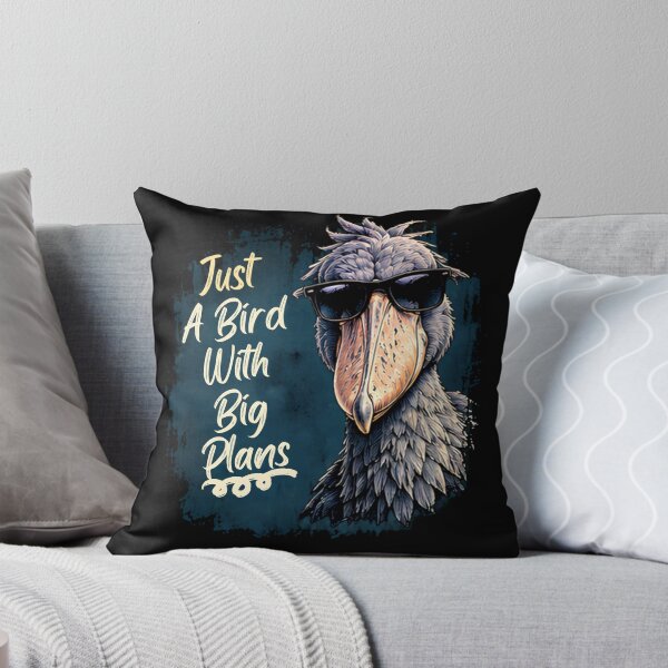 Item preview, Shoebill Stork Sunglasses Funny Bird Just A Bird With Big Plans Quote Gift designed and sold by Thegoldenline.