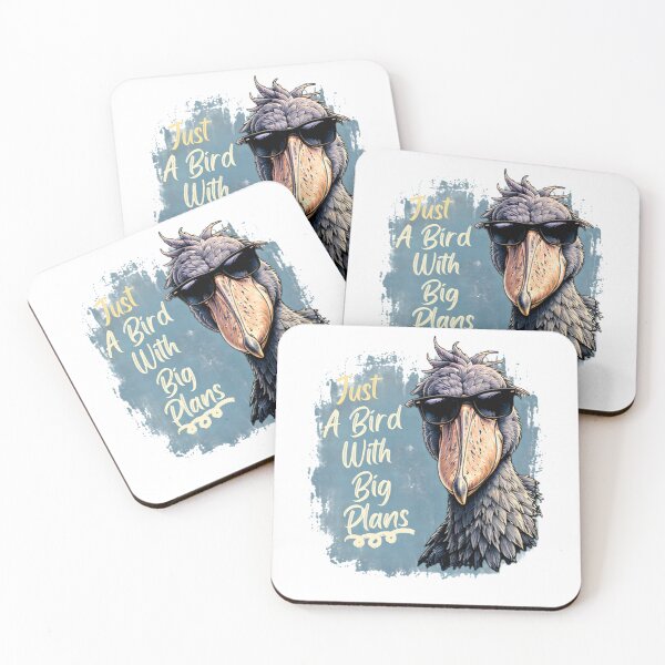 Item preview, Shoebill Stork Sunglasses Funny Bird Just A Bird With Big Plans Quote Gift designed and sold by Thegoldenline.