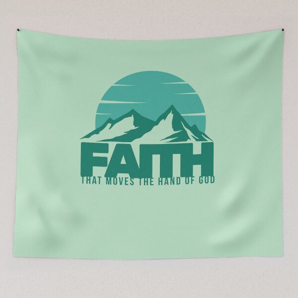 Item preview, Faith That Moves the Hand of God  - Christ Jesus Christ Faith Easter Inspo Quotes   - Gifts For Guys designed and sold by Doiemacreations.